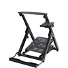 image:imageVEVOR Foldable Racing Steering Wheel Stand Height Adjustable Universal Base Compatible with Logitech amp Thrustmaster Racing Wheel and Pedal Heavyduty Frame Standard GTFormula Seating PortableSquare pipe