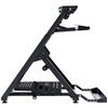 image:imageVEVOR Foldable Racing Steering Wheel Stand Height Adjustable Universal Base Compatible with Logitech amp Thrustmaster Racing Wheel and Pedal Heavyduty Frame Standard GTFormula Seating PortableSquare pipe