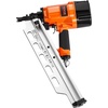 image:imageVEVOR Framing Nailer 80120PSI Air Nail Gun 2 to 312 21 Degree Full Round Head Pneumatic Framing Nailer with ToolLess Depth Adjustment amp Dual Trigger Modes Ideal for Framing Decking Flooring