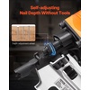 image:imageVEVOR Framing Nailer 80120PSI Air Nail Gun 2 to 312 21 Degree Full Round Head Pneumatic Framing Nailer with ToolLess Depth Adjustment amp Dual Trigger Modes Ideal for Framing Decking Flooring