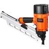 image:imageVEVOR Framing Nailer 80120PSI Air Nail Gun 2 to 312 21 Degree Full Round Head Pneumatic Framing Nailer with ToolLess Depth Adjustment amp Dual Trigger Modes Ideal for Framing Decking Flooring