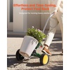 image:imageVEVOR Garden Pot Mover Heavy Duty Plant Dolly Cart with Adjustable Grabbing Arm Max 143 LBS Weight Capacity Potted Plant Mover Dolly with Suction Cup and Secure Lock Fits for Indoor amp Outdoor Use