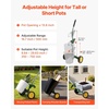 image:imageVEVOR Garden Pot Mover Heavy Duty Plant Dolly Cart with Adjustable Grabbing Arm Max 143 LBS Weight Capacity Potted Plant Mover Dolly with Suction Cup and Secure Lock Fits for Indoor amp Outdoor Use