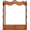 image:imageVEVOR Gun Rack Wood Gun Rack Wall Mount Gun Display Rack Holds 4 Rifles Shotguns 132 lb Heavy Duty Wall Storage Display Rifle Rack with Soft Padding