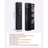 image:imageVEVOR Gun Safe Heavy Duty ColdRolled Steel Rifle Cabinet with Digital Keypad amp Key Large Long Gun Cabinet with Magazine and LED Lighting Adjustable for Rifles Pistols ShotgunAssembly Required