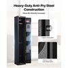 image:imageVEVOR Gun Safe Heavy Duty ColdRolled Steel Rifle Cabinet with Digital Keypad amp Key Large Long Gun Cabinet with Magazine and LED Lighting Adjustable for Rifles Pistols ShotgunAssembly Required
