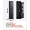 image:imageVEVOR Gun Safe Heavy Duty ColdRolled Steel Rifle Cabinet with Fingerprint amp Key Large Long Gun Cabinet with Magazine and LED Adjustable Racks for Rifles Pistols ShotgunAssembly Required