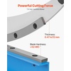 image:imageVEVOR Hand Plate Shear 315 in Max Cutting Length Manual Sheet Metal Shear Machine Benchtop Cutter with T10 HighHardness Blades Q235 Material for Cutting Large Metal Sheets Steel Aluminum Copper315inch