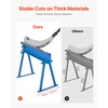 image:imageVEVOR Hand Plate Shear 315 in Max Cutting Length Manual Sheet Metal Shear Machine Benchtop Cutter with T10 HighHardness Blades Q235 Material for Cutting Large Metal Sheets Steel Aluminum Copper315inch
