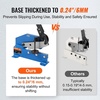 image:imageVEVOR Hand Plate Shear 8 Manual Metal Cutter Cutting Thickness14 Inch Thick Max Metal Steel Frame Snip Machine Benchtop 716 Inch Rod for Shear Carbon Steel Plates and Bars  Blue8inch