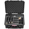 image:imageVEVOR Hard Pistol Case Holds Multiple Pistols amp Magazine Hard Gun Case with PreCut XPE Foam Lining Waterproof Firearm Travel Case with Handle for Gun Lenses Camera Gear TSA Compliant7 Pistols  39 Magazine