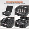 image:imageVEVOR Hard Pistol Case Holds Multiple Pistols amp Magazine Hard Gun Case with PreCut XPE Foam Lining Waterproof Firearm Travel Case with Handle for Gun Lenses Camera Gear TSA Compliant6 Pistols  21 Magazine