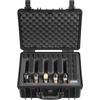 image:imageVEVOR Hard Pistol Case Holds Multiple Pistols amp Magazine Hard Gun Case with PreCut XPE Foam Lining Waterproof Firearm Travel Case with Handle for Gun Lenses Camera Gear TSA Compliant5 Pistols  31 Magazine