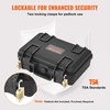 image:imageVEVOR Hard Pistol Case Holds Multiple Pistols amp Magazine Hard Gun Case with PreCut XPE Foam Lining Waterproof Firearm Travel Case with Handle for Gun Lenses Camera Gear TSA Compliant1 Pistol