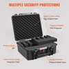 image:imageVEVOR Hard Pistol Case Holds Multiple Pistols amp Magazine Hard Gun Case with PreCut XPE Foam Lining Waterproof Firearm Travel Case with Handle for Gun Lenses Camera Gear TSA Compliant6 Pistols  24 Magazine
