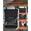 image:imageVEVOR Hard Pistol Case Holds Multiple Pistols amp Magazine Hard Gun Case with PreCut XPE Foam Lining Waterproof Firearm Travel Case with Handle for Gun Lenses Camera Gear TSA Compliant6 Pistols  31 Magazine