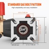 image:imageVEVOR Horizontal Triplex Pressure Washer Pump 34 Shaft 3300 PSI 30 GPM Replacement Power Washer Pumps Kit Parts Washer Pump Compatible with Simpson MorFlex Models 40224 40225 40226 etc  Replacement Kit 3300 PSI 30 GPM Brass with Hardware Compatible with Simpson MorFlex Models 40224 40225 40226 etc34 Shaft No Nozzles
