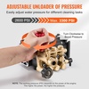 image:imageVEVOR Horizontal Triplex Pressure Washer Pump 34 Shaft 3300 PSI 30 GPM Replacement Power Washer Pumps Kit Parts Washer Pump Compatible with Simpson MorFlex Models 40224 40225 40226 etc  Replacement Kit 3300 PSI 30 GPM Brass with Hardware Compatible with Simpson MorFlex Models 40224 40225 40226 etc3300 PSI 5 Nozzles