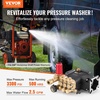 image:imageVEVOR Horizontal Triplex Pressure Washer Pump 34 Shaft 3300 PSI 30 GPM Replacement Power Washer Pumps Kit Parts Washer Pump Compatible with Simpson MorFlex Models 40224 40225 40226 etc  Replacement Kit 3300 PSI 30 GPM Brass with Hardware Compatible with Simpson MorFlex Models 40224 40225 40226 etc3300 PSI 5 Nozzles