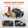 image:imageVEVOR Horizontal Triplex Pressure Washer Pump 34 Shaft 3300 PSI 30 GPM Replacement Power Washer Pumps Kit Parts Washer Pump Compatible with Simpson MorFlex Models 40224 40225 40226 etc  Replacement Kit 3300 PSI 30 GPM Brass with Hardware Compatible with Simpson MorFlex Models 40224 40225 40226 etc34 Shaft No Nozzles