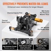 image:imageVEVOR Horizontal Triplex Pressure Washer Pump 34 Shaft 3300 PSI 30 GPM Replacement Power Washer Pumps Kit Parts Washer Pump Compatible with Simpson MorFlex Models 40224 40225 40226 etc  Replacement Kit 3300 PSI 30 GPM Brass with Hardware Compatible with Simpson MorFlex Models 40224 40225 40226 etc34 Shaft anodized surface