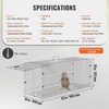 image:imageVEVOR Humane Live Animal Trap Dimensions 50 x 20 x 26 Cage Trap Crafted from Galvanized Iron Collapsible Design with Carrying Handle for Capturing Stray Dogs Armadillos Raccoons and Foxes42 x 16 x 18