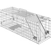 image:imageVEVOR Humane Live Animal Trap Dimensions 50 x 20 x 26 Cage Trap Crafted from Galvanized Iron Collapsible Design with Carrying Handle for Capturing Stray Dogs Armadillos Raccoons and Foxes24 x 8 x 8