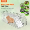 image:imageVEVOR Humane Live Animal Trap Dimensions 50 x 20 x 26 Cage Trap Crafted from Galvanized Iron Collapsible Design with Carrying Handle for Capturing Stray Dogs Armadillos Raccoons and Foxes24 x 8 x 8