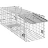 image:imageVEVOR Humane Live Animal Trap Dimensions 50 x 20 x 26 Cage Trap Crafted from Galvanized Iron Collapsible Design with Carrying Handle for Capturing Stray Dogs Armadillos Raccoons and Foxes24 x 8 x 8