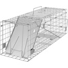 image:imageVEVOR Humane Live Animal Trap Dimensions 50 x 20 x 26 Cage Trap Crafted from Galvanized Iron Collapsible Design with Carrying Handle for Capturing Stray Dogs Armadillos Raccoons and Foxes24 x 8 x 8