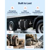 image:imageVEVOR Hydraulic Fluid Tank 10 Gal Fuel Tank Heavy Duty Hydraulic Steel Tank Reservoir Gasoline Transfer Tanks Hydraulic Reservoir with Strainer Tank Gauge Filter Breather Cap for Tractors amp Trucks