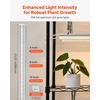 image:imageVEVOR Indoor Greenhouse with Grow Light 59 in Tall 4Tier Plant Stand with Clear Cover Timer amp Hygrometer 180W Full Spectrum Grow Lights Metal Lighted Plants Shelf Holder for Indoor Plants3 Mode Automatic Timer