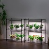 image:imageVEVOR Indoor Greenhouse with Grow Light 59 in Tall 4Tier Plant Stand with Clear Cover Timer amp Hygrometer 180W Full Spectrum Grow Lights Metal Lighted Plants Shelf Holder for Indoor PlantsDiy Plant Stand With Light