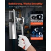 image:imageVEVOR Knockout Punch Set 10 Ton Hydraulic Knockout Set 12 to 2 KO Tool Kit Hole Making Tool KO Tools Kit W6 Dies for Metal Electrical Cabinets Electrical Control Cabinets Switch Cabinets12 to 2 inch SLUGBuster Ratchet Knockout Set