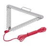 image:imageVEVOR Lake Weed Cutter Pond Aquatic Plant Cutting Tool with 48 in Max Cut Width Sharp and HeavyDuty Steel Blades Pond Rake with 30 ft Throw Rope for Cattail Phragmites Lilly Pads amp Chara24in