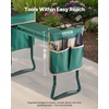image:imageVEVOR Large Folding Garden Kneeler and Seat Heavy Duty Widened 10 EVA Foam Pad Portable Garden Stool with Tool Bags Gardening Bench to Relieve Knee amp Back Pain Gifts for Seniors Women ParentsGreen