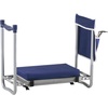 image:imageVEVOR Large Folding Garden Kneeler and Seat Heavy Duty Widened 10 EVA Foam Pad Portable Garden Stool with Tool Bags Gardening Bench to Relieve Knee amp Back Pain Gifts for Seniors Women ParentsOrange  White