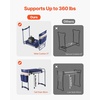 image:imageVEVOR Large Folding Garden Kneeler and Seat Heavy Duty Widened 10 EVA Foam Pad Portable Garden Stool with Tool Bags Gardening Bench to Relieve Knee amp Back Pain Gifts for Seniors Women ParentsOrange  White