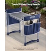 image:imageVEVOR Large Folding Garden Kneeler and Seat Heavy Duty Widened 10 EVA Foam Pad Portable Garden Stool with Tool Bags Gardening Bench to Relieve Knee amp Back Pain Gifts for Seniors Women ParentsBlue