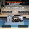 image:imageVEVOR Lawn Mower Blade Sharpener 23HP 500W with 7inch Grinding Wheel  Powerful Lawnmower Blade Grinder Bench Mower Sharpening Machine for HighLow LiftGatorFlat BladesBlade Sharpener