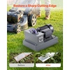 image:imageVEVOR Lawn Mower Blade Sharpener 23HP Lawnmower Blade Grinder with 7 Ceramic Grinding Wheel and Balancer 30 or 40 Blade Sharpening Machine for High Lift Low Lift Gator amp Flat Blades23 HPUpgraded Model