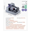 image:imageVEVOR Lawn Mower Blade Sharpener 23HP Lawnmower Blade Grinder with 7 Ceramic Grinding Wheel and Balancer 30 or 40 Blade Sharpening Machine for High Lift Low Lift Gator amp Flat Blades1 HP