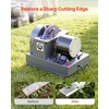 image:imageVEVOR Lawn Mower Blade Sharpener 23HP Lawnmower Blade Grinder with 7 Ceramic Grinding Wheel and Balancer 30 or 40 Blade Sharpening Machine for High Lift Low Lift Gator amp Flat Blades12 HP