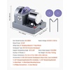 image:imageVEVOR Lawn Mower Blade Sharpener 23HP Lawnmower Blade Grinder with 7 Ceramic Grinding Wheel and Balancer 30 or 40 Blade Sharpening Machine for High Lift Low Lift Gator amp Flat Blades12 HP