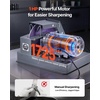 image:imageVEVOR Lawn Mower Blade Sharpener 23HP Lawnmower Blade Grinder with 7 Ceramic Grinding Wheel and Balancer 30 or 40 Blade Sharpening Machine for High Lift Low Lift Gator amp Flat Blades1 HP