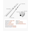 image:imageVEVOR Linear Rail 2PCS SBR201500mm Linear Slide Rail 4 PCS SBR20UU Bearing Block CNC Kit Linear Rails and Bearings Kit CNC Rails Linear Rail Set for Automated Machines and Equipment7874 x 189 x 197 in
