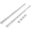 image:imageVEVOR Linear Rail 2PCS SBR201500mm Linear Slide Rail 4 PCS SBR20UU Bearing Block CNC Kit Linear Rails and Bearings Kit CNC Rails Linear Rail Set for Automated Machines and EquipmentSBR 20800mm