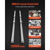 image:imageVEVOR Linear Rail 2PCS SBR201500mm Linear Slide Rail 4 PCS SBR20UU Bearing Block CNC Kit Linear Rails and Bearings Kit CNC Rails Linear Rail Set for Automated Machines and Equipment7874 x 189 x 197 in