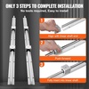 image:imageVEVOR Linear Rail 2PCS SBR201500mm Linear Slide Rail 4 PCS SBR20UU Bearing Block CNC Kit Linear Rails and Bearings Kit CNC Rails Linear Rail Set for Automated Machines and EquipmentSBR 201200mm