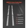 image:imageVEVOR Linear Rail 2PCS SBR201500mm Linear Slide Rail 4 PCS SBR20UU Bearing Block CNC Kit Linear Rails and Bearings Kit CNC Rails Linear Rail Set for Automated Machines and Equipment59 x 35 x 14 in